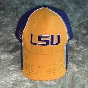 Louisiana State University Baseball Hat/Cap Purple and Gold Adjustable